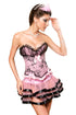 Dissolutely Pink Bowknot Decor Corset